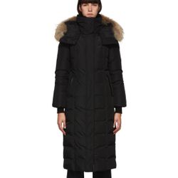 $499 (original $1,150) Maxi Length Done Coat With Real Fur