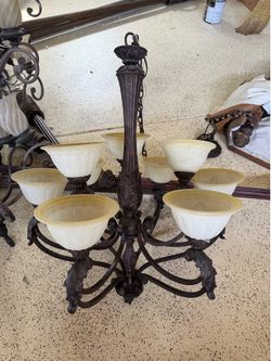 Tuscan Style Chandelier