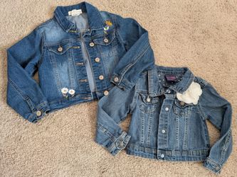 Toddler Jean Jacket Bundle - Size: 4T