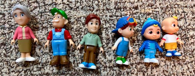 Cocomelon Figure Lot – 6 Toys