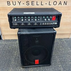FENDER LTB PR 345 4-Channel Mixing Speaker 270W Amplifier With Speaker
