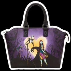 Brand New! Loungefly Disney The Nightmare Before Christmas Satchel Bag 