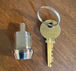 Medeco Security Lock M3 Cam Lock with Key *New