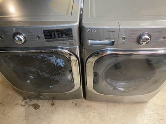 Lg washer and gas dryer delivered and installed