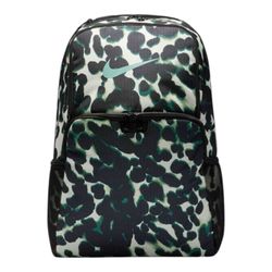 Nike Brasilia Backpack Mochila Aurora Green White Polka Dot FN1357-010 School