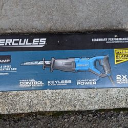 Hercules 12 Amp Variable Speed Trigger Reciprocating Saw