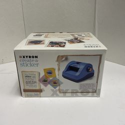 Xyron Model 500 Create a Sticker 5" Sticker Maker Machine With Original Box New