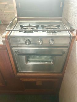 Gimbal Boat Stove W/ Dual Burner and Oven