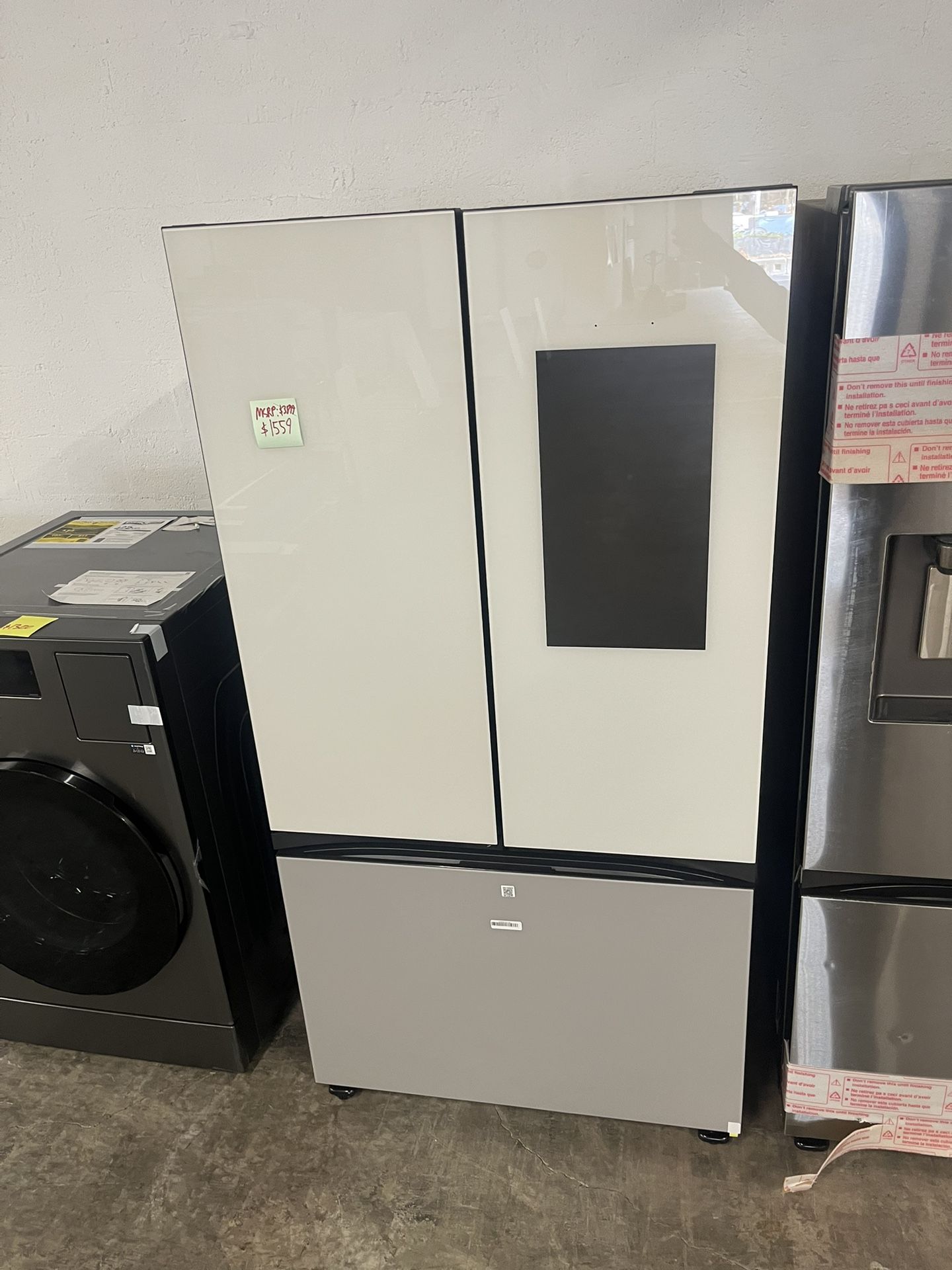 Thanksgiving HOLIDAY SALE π Samsung Bespoke πΊ white/Gray Glass