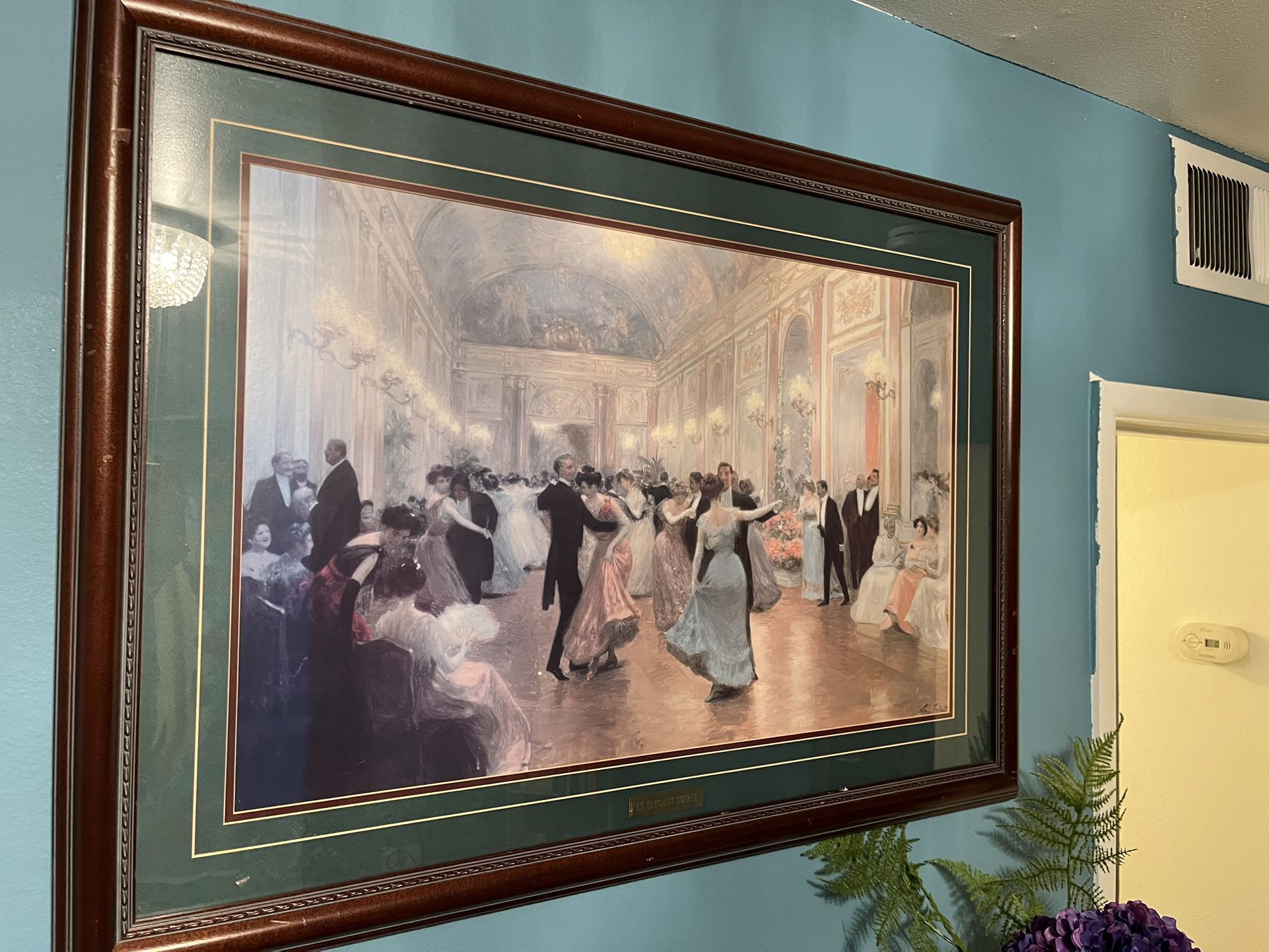 “An Elegant Soiree” Vintage Ballroom Dancing by Victor Gabriel Gilbert 