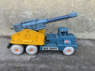 Vintage Marx BIG SHOT Missile Firing Cannon Truck Mobile Unit Toy