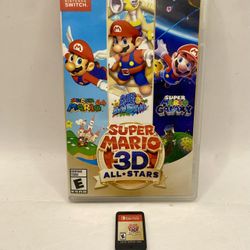 Super Mario 3D All-Stars Nintendo Switch US Version All Stars Switch CIB RARE