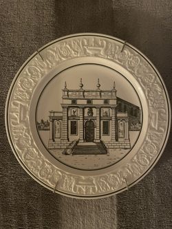 Mottahedeh Italian Porcelain  Architecture Transferware (1950-60’s)