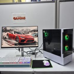 Gaming Computer Setup Wi-Fi 6+75games +Windows 11 , AMD RYZEN 5