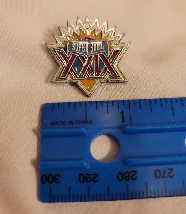 SUPERBOWL XXIX LAPEL PIN  / VINTAGE PIN 