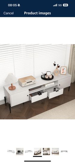 70.86x15.74x21.85 inch Entertainment Center with Storage for Living Room