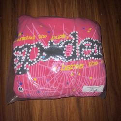 Pink Spider Hoodie