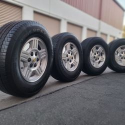 Wheels 17 6 Lugs Stock  Chevy 