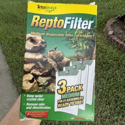 3-Pack disposable filter cartridges