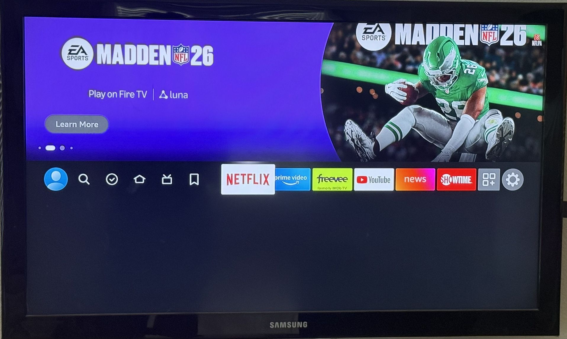 Samsung 40in TV & Mount