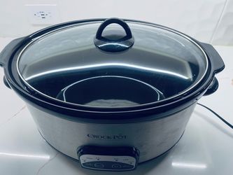 Crock-Pot Slow Cooker with Glass Lid