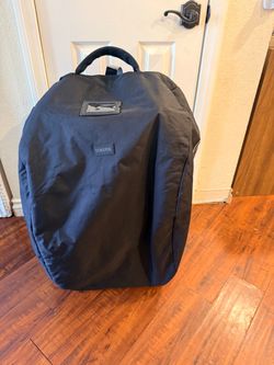 Padded car seat travel bag