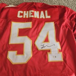 Leo Chenal Signed  Jesery 