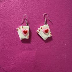 Heart Resin Earrings 