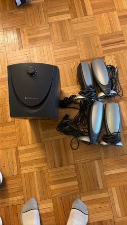 Altec Lansing Computer Speakers With Subwoofer