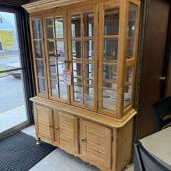 Closing out all remaining China cabinets $300 each three left to choose from values up to over $1000 brand new