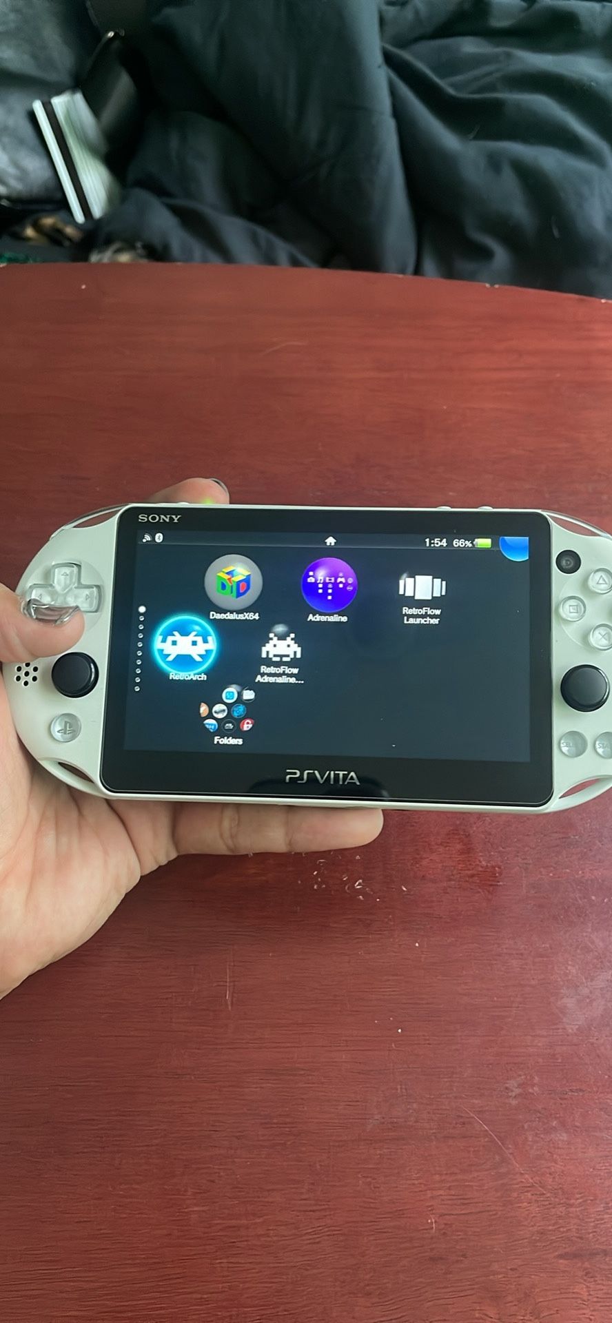 Jailbroken + modded PS Vita lite