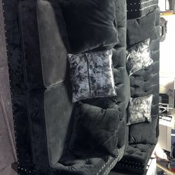 Black Couches