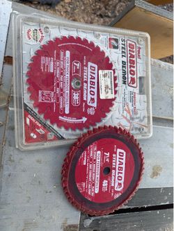 Saw blades. Steel cutting