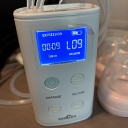 Spectra 9 Plus Portable Breast Pump W/ Tote Bag 