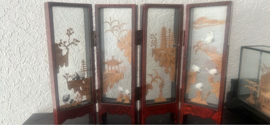 Chinese cork art