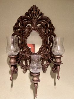 Antique Candle Wall Sconce 