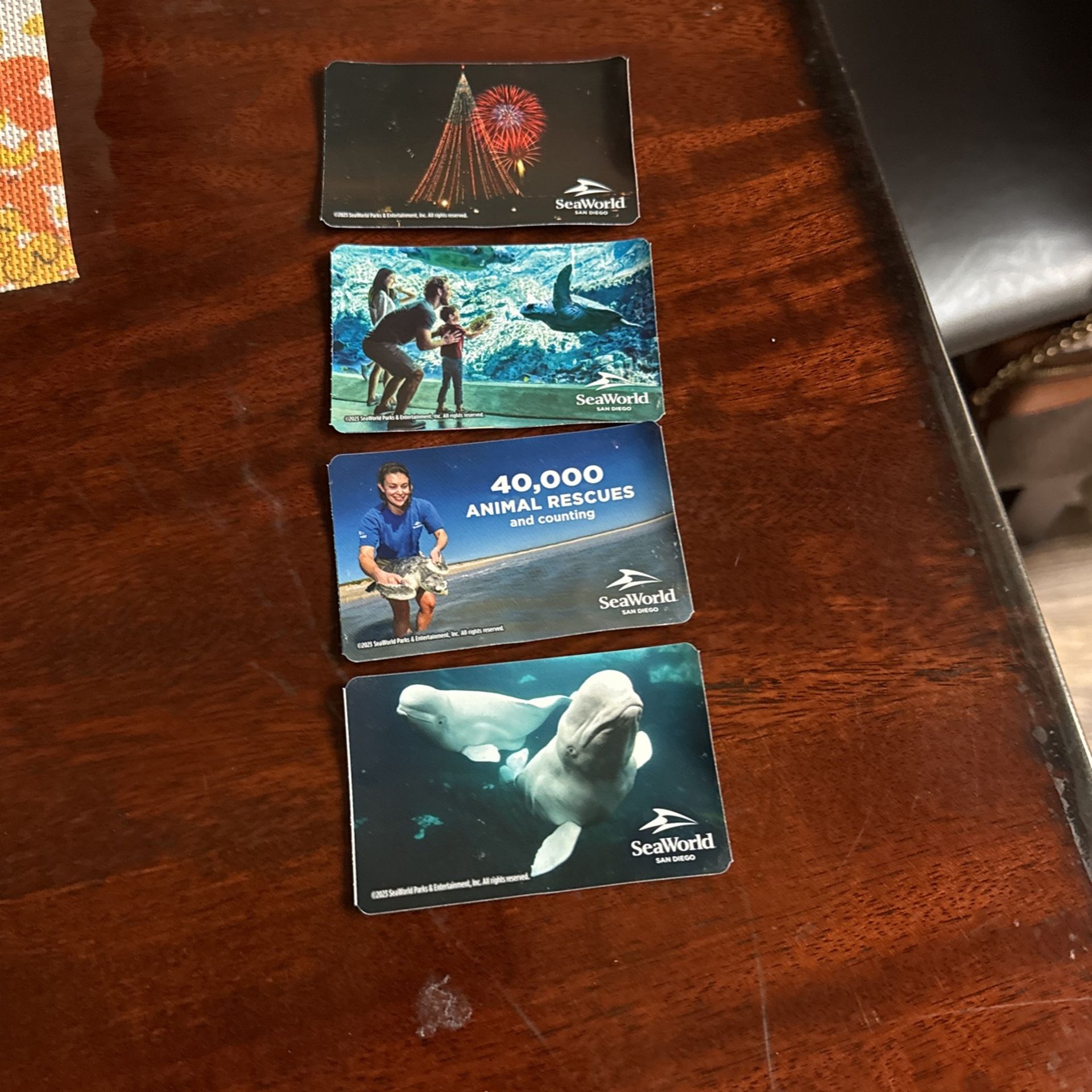 4 Sea World Tickets