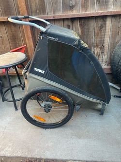 Thule Coaster XT Bike Trailer Double Seater Stroller