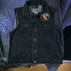 Social Distortion Denim Vest 