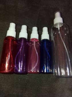Five fine mist spray bottles for a dollar