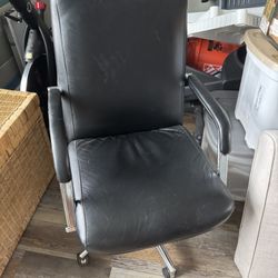 Leather Office Desk Chair