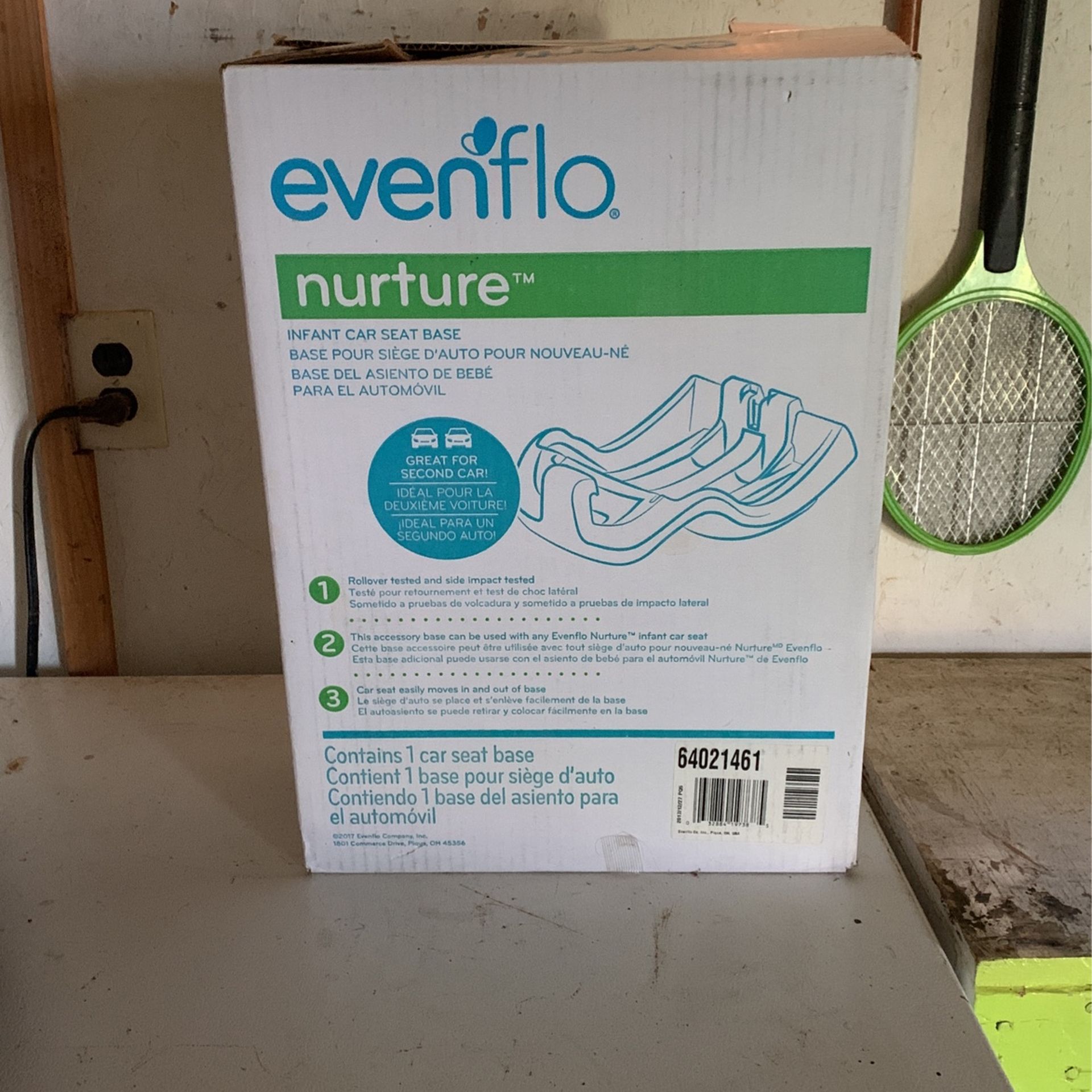 Car Seat Base Evenflo Nurture 