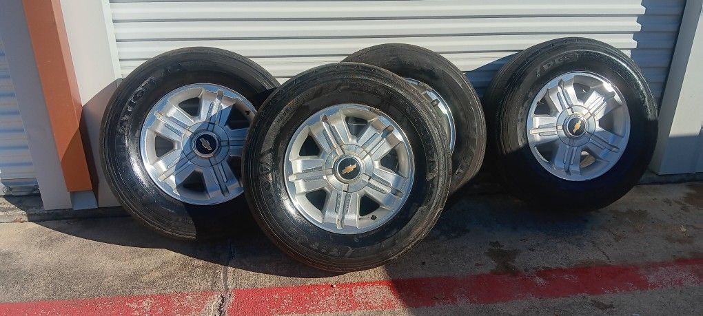 18' Chevrolet Oem Wheels