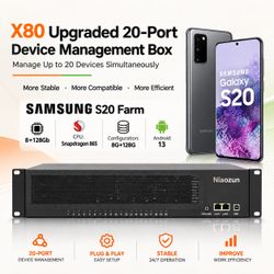 Phone farm make thousands