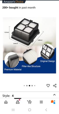 Replacement Vaccuum Filters