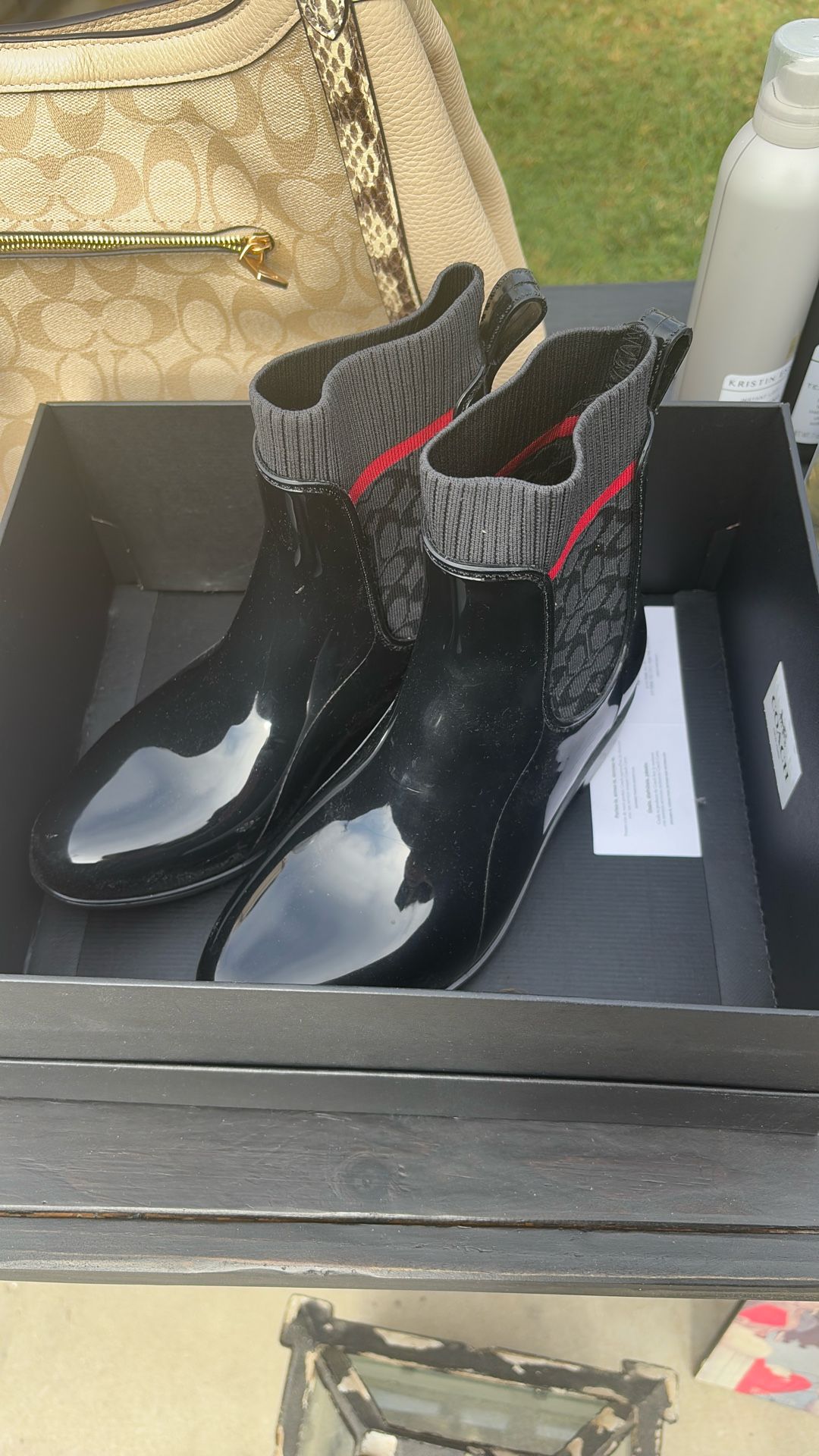 Coach Rain Boots