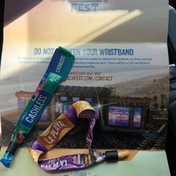 Two La Playa Tickets For Sale