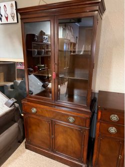 Vintage hutch or display case