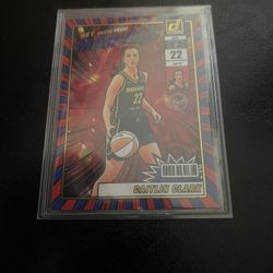 Caitlin Clark [Press Proof Blue] #19 2025 Panini Donruss WNBA Net Marvels