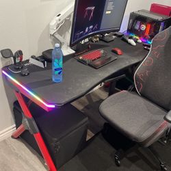 Gamdias Gaming Desk With RGB!!!